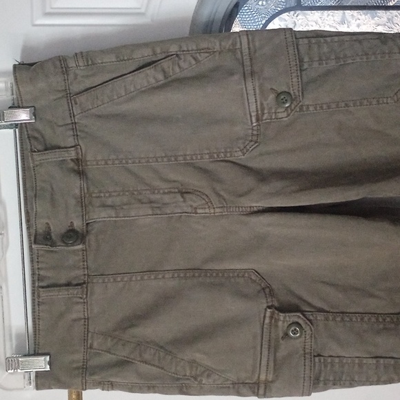 American Eagle Outfitters Women's Cargo Pants Olive Drab Size 10 - Picture 1 of 6